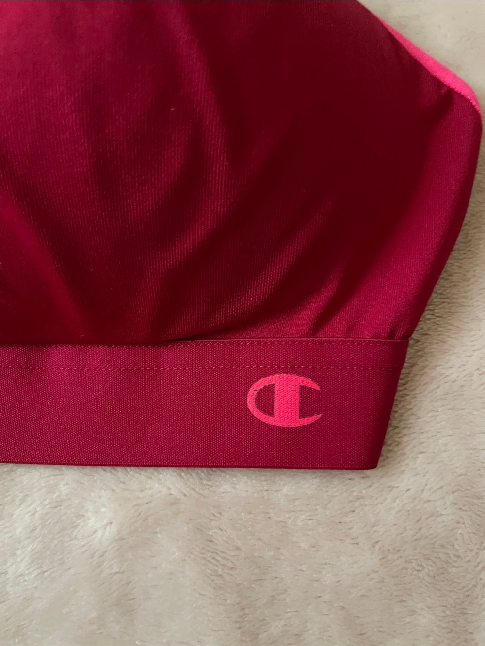 Champion RunDisney Pink & Magenta Racerback Sports Bra - Picture 4 of 5
